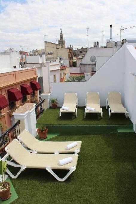 Casa Palacio Del Siglo XVIII En Centro Sevilla Exterior foto